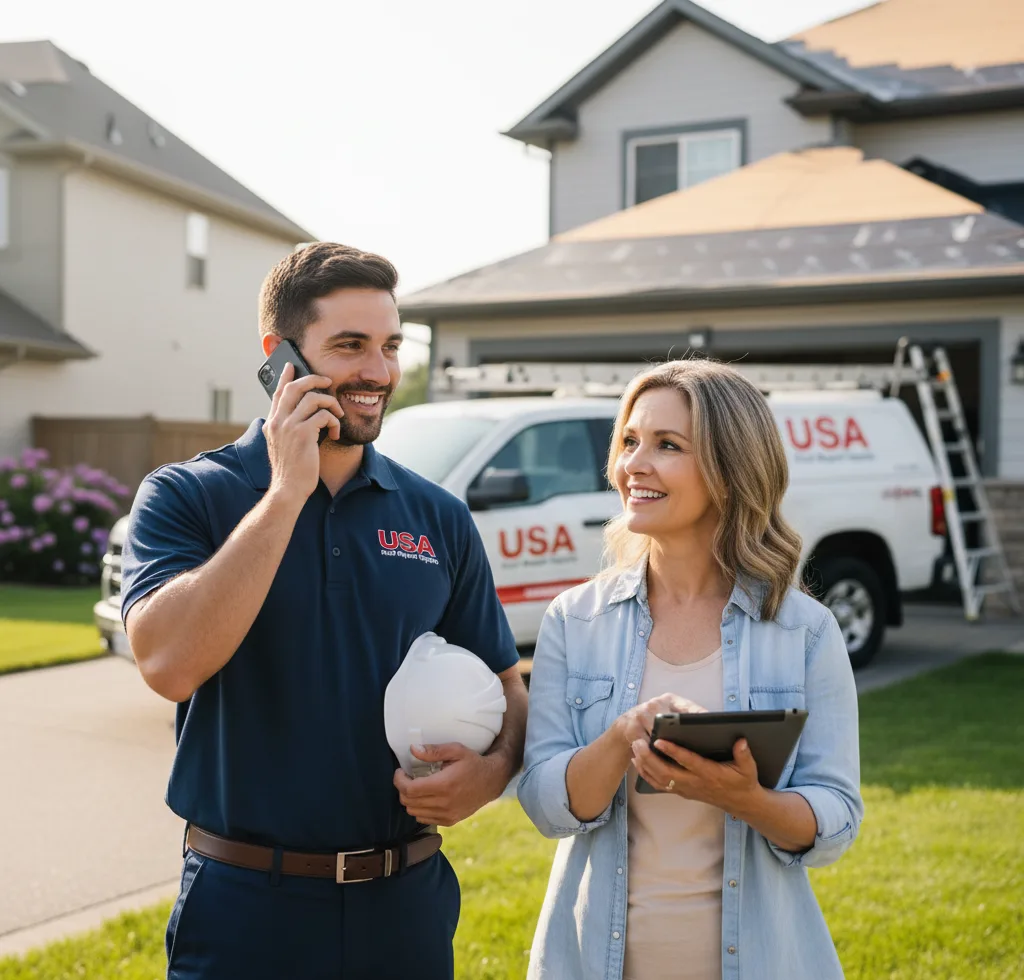 USA Roof Repair Experts customer support in Broad Run